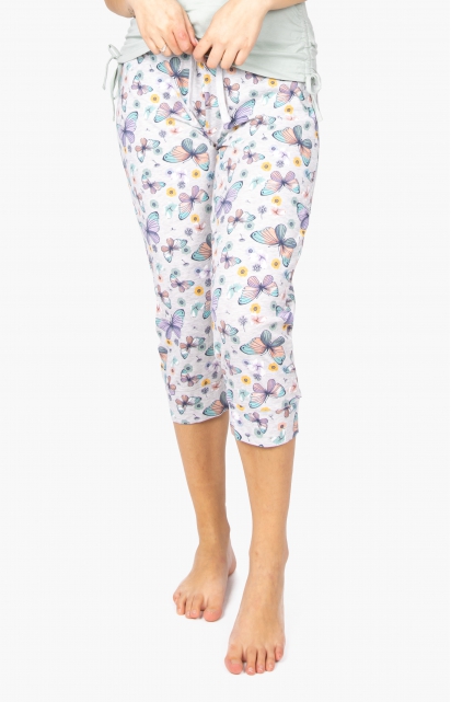 Pantalon de pyjama capri - SOLENE