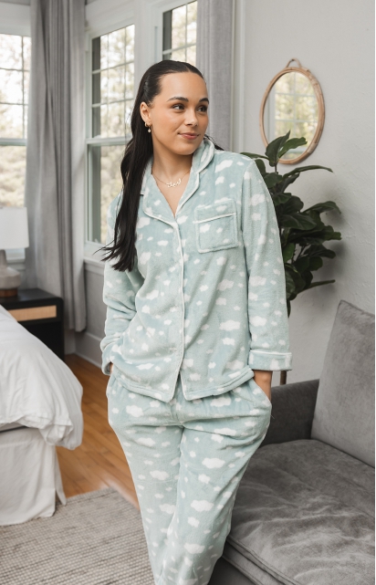 Pyjama à pantalon long en polaire - JOVEN