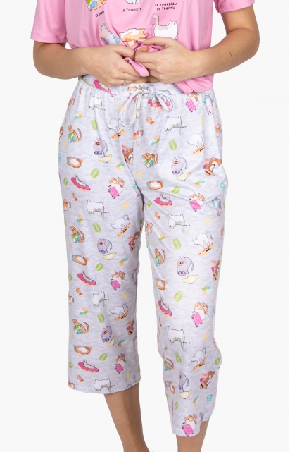 Pyjama à pantalon Capri - LOVE