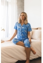 Pyjama à pantalon capri de la marque Claudel Lingerie.